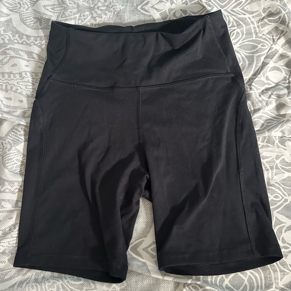 All in Motion Black Biker Shorts